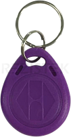 EM-Marine (брелок) TS фиолетовый. Брелок Proximity 125 кГц, с кольцом для крепления, цвет - фиолетовый. Идентификационный номер нанесен на поверхность брелока.