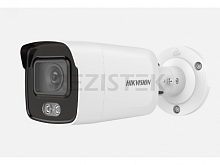 DS-2CD2047G2-LU(C)(6mm)4Мп уличная цилиндрическая IP-камера с LED-подсветкой до 40м и технологией AcuSense