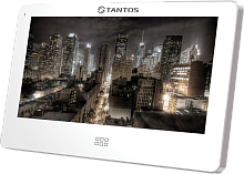 NEO Slim (white) Монитор видеодомофона, цв. TFT LCD 7", сенсорный экран, hands-free, 2 вх. для вызывных панелей, 2 вх. для видеокамер, до 4шт. в параллель, память кадры/ролики на SD, до 32ГБ, детектор движения, DC 15В, БП внешний, Габариты: 185 х127,5 х17